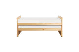 Bartly Natural Pine Modern Transitional Solid Wood Youth Storage Bedroom Set - Ella Furniture