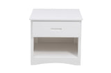 Galen White Modern Transitional Wood And Engineered Wood Youth Triple Twin Bunkbed - Ella Furniture