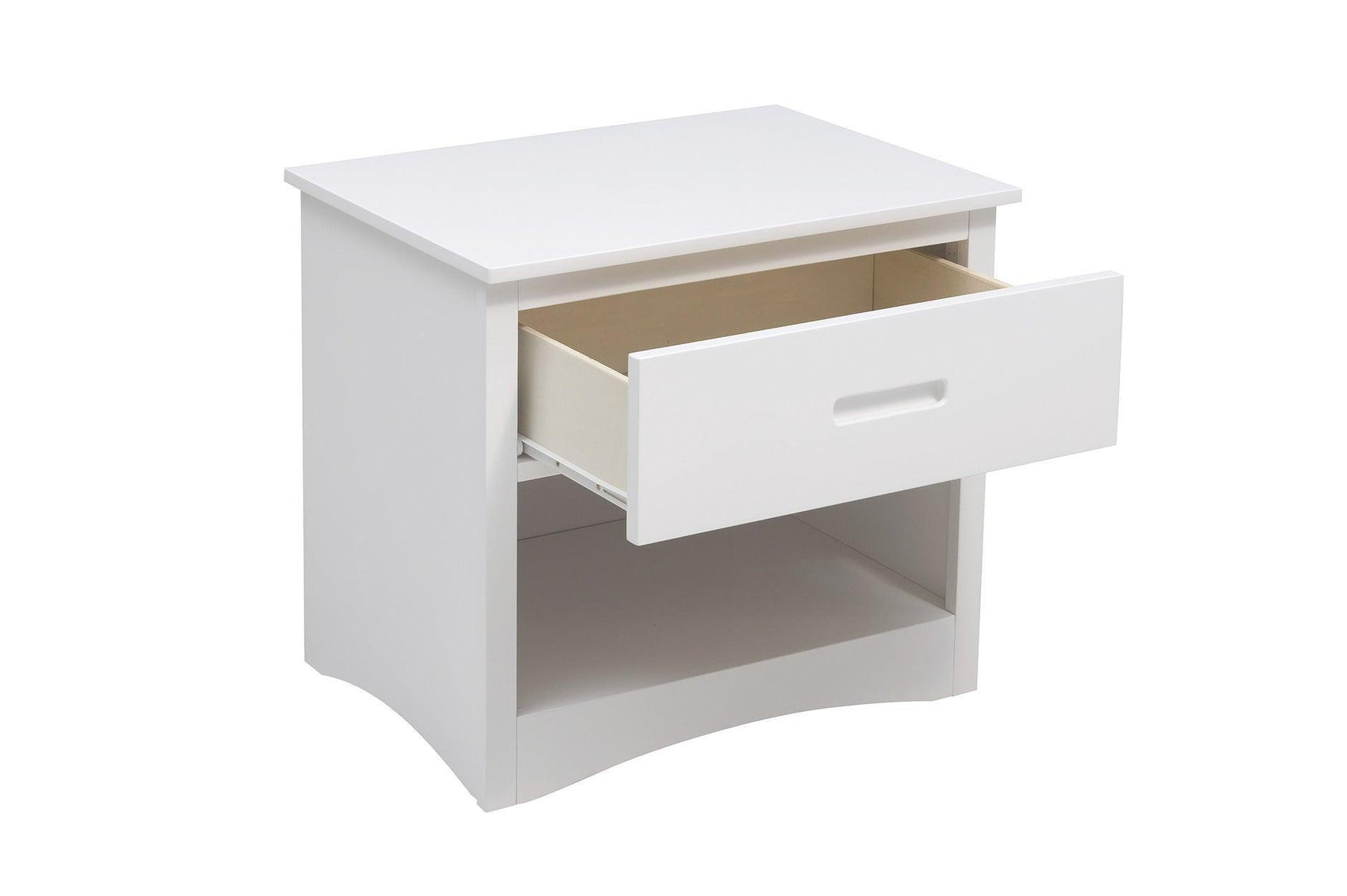 Galen White Modern Transitional Wood And Engineered Wood Youth Triple Twin Bunkbed - Ella Furniture