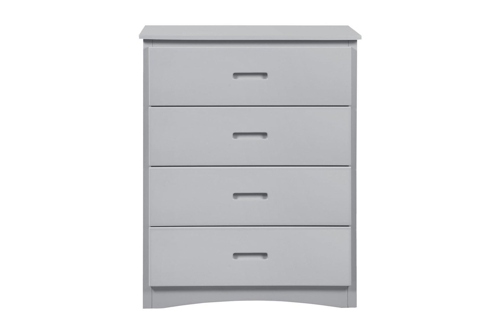 Orion Gray Youth Contemporary Transitional Engineered Wood Triple Twin Bunkbed Bedroom Set - Ella Furniture