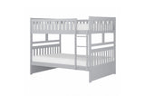 Orion Gray Contemporary Transitional Wood And Engineered Wood Twin Over Twin Youth Bedroom Set - Ella Furniture
