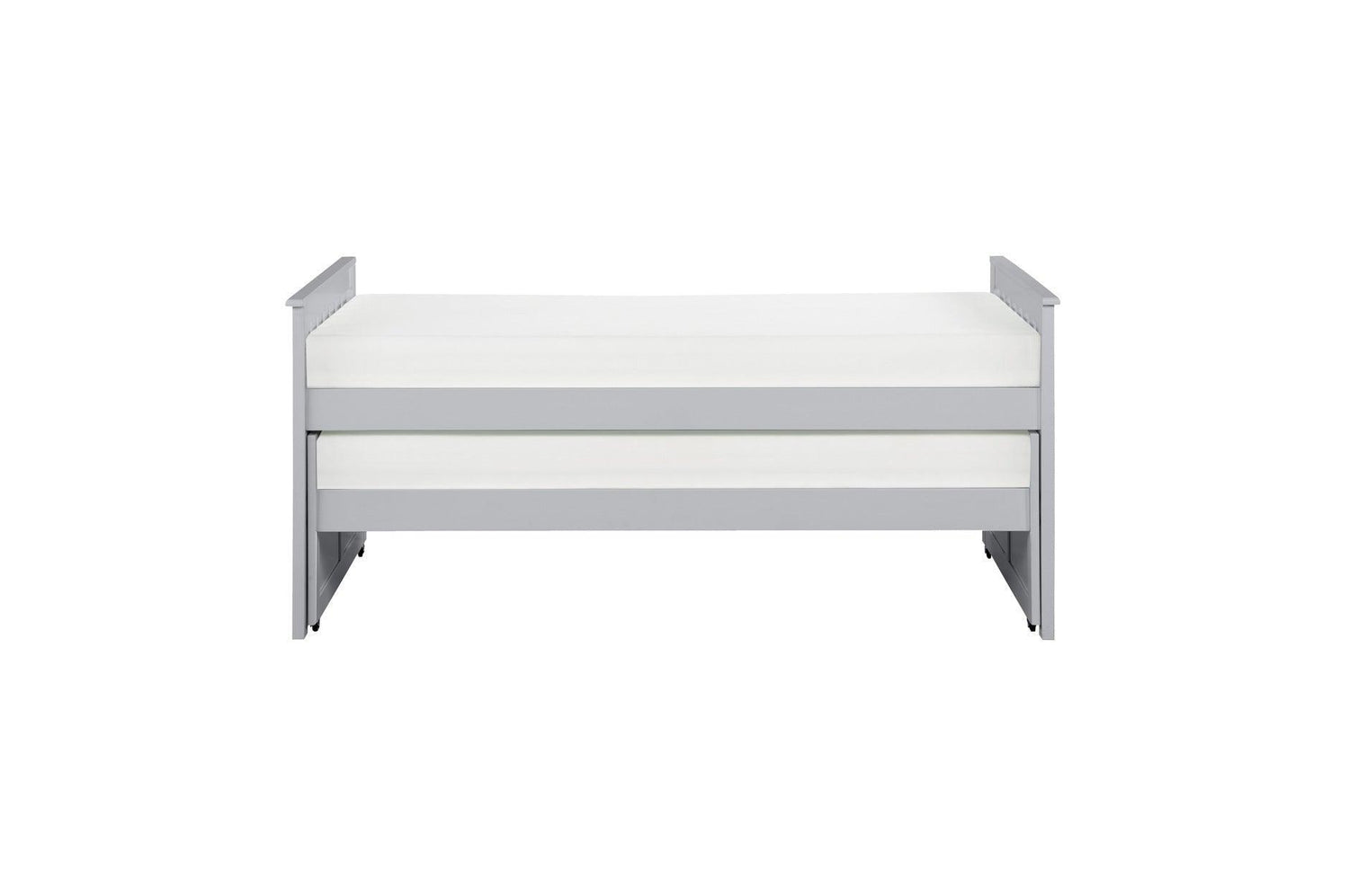 Orion GrayYouth Twin Over Twin Bed With Optional Dual Under-bed Toyboxes Or Twin Bed Trundle - Ella Furniture