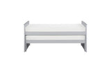 Orion GrayYouth Twin Over Twin Bed With Optional Dual Under-bed Toyboxes Or Twin Bed Trundle - Ella Furniture