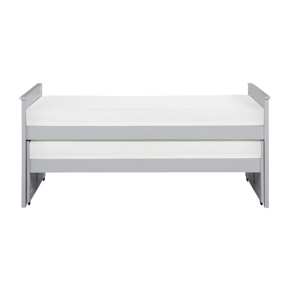 Orion Gray Transitional Wood And Engineered Wood Youth Twin Over Twin Daybed - Ella Furniture