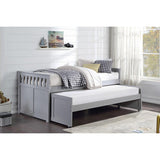 Orion Gray Transitional Wood And Engineered Wood Youth Twin Over Twin Daybed - Ella Furniture