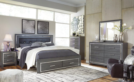 Lodanna Gray Dresser - Ella Furniture