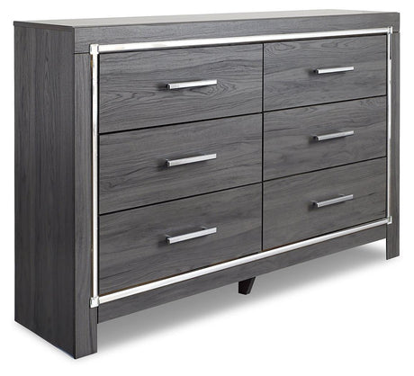 Lodanna Gray Dresser - Ella Furniture