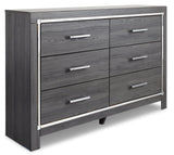 Lodanna Gray Dresser And Mirror - Ella Furniture