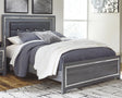 Lodanna Gray Queen Panel Bed - Ella Furniture