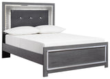 Lodanna Gray Full Panel Bed - Ella Furniture