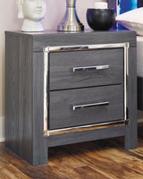 Lodanna Gray Nightstand - Ella Furniture