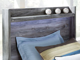 Baystorm Gray Twin Panel Bed - Ella Furniture