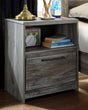 Baystorm Gray Nightstand - Ella Furniture