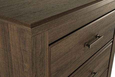 Juararo chest top view showing textured finish