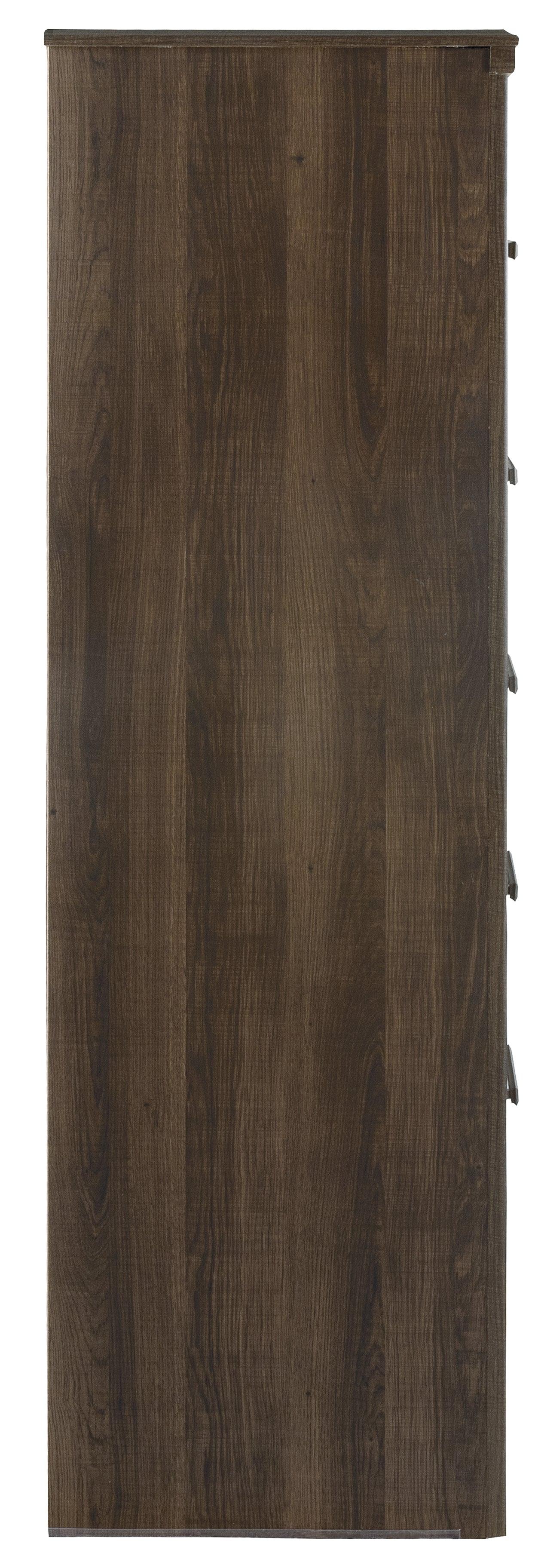 Juararo Dark Brown Chest Of Drawers - Ella Furniture