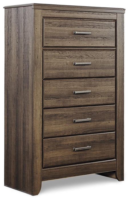Juararo chest side angle showing finish
