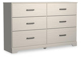 Stelsie White Dresser - Ella Furniture