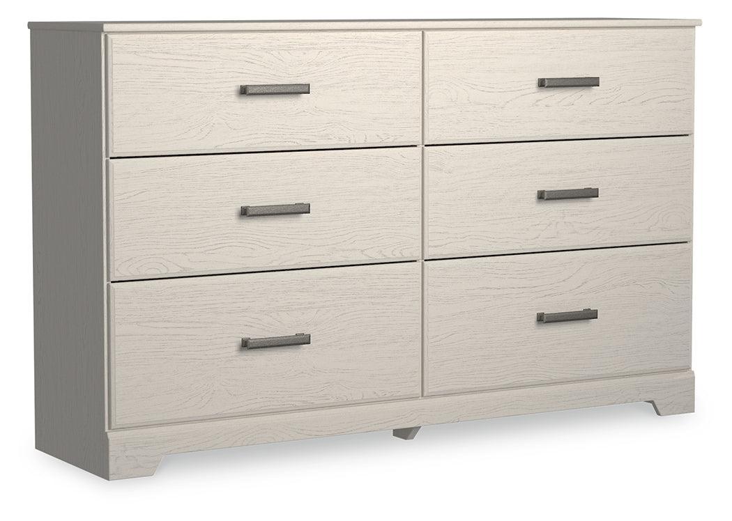 Stelsie White Dresser - Ella Furniture