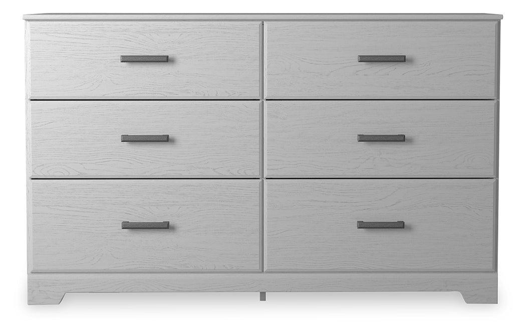 Stelsie White Dresser - Ella Furniture