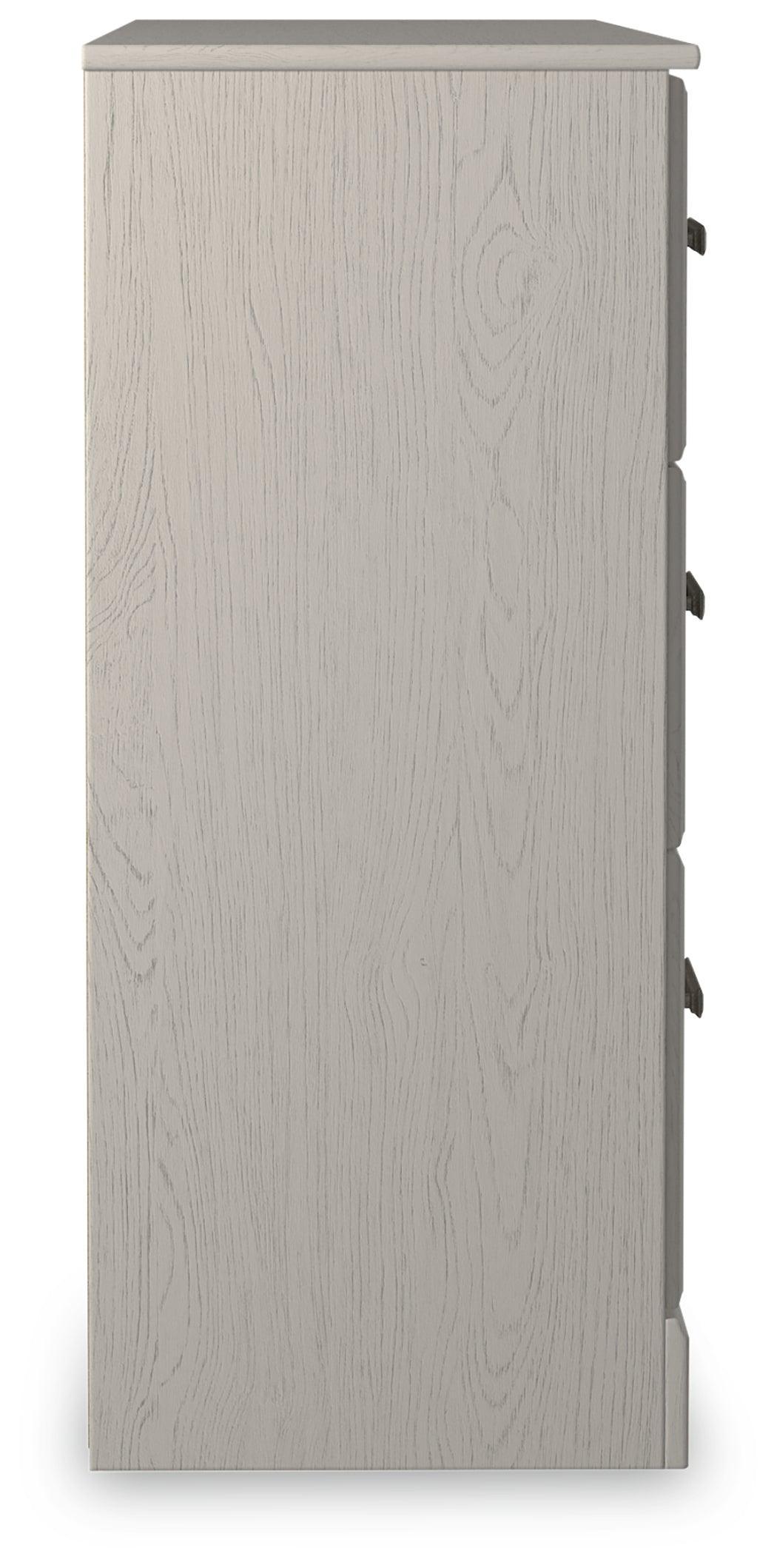 Stelsie White Dresser - Ella Furniture
