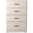 Stelsie White Chest Of Drawers - Ella Furniture