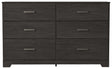 Belachime Black Dresser - Ella Furniture