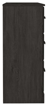 Belachime Black Dresser - Ella Furniture