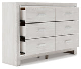 Altyra White Dresser - Ella Furniture