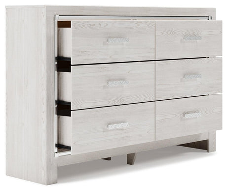 Altyra White Dresser - Ella Furniture