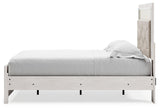 Altyra White Full Panel Bed - Ella Furniture