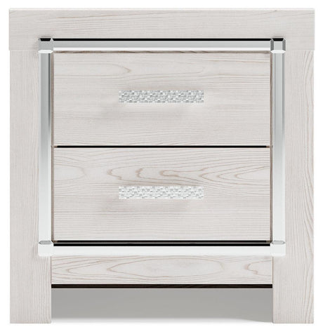 Altyra White Nightstand - Ella Furniture