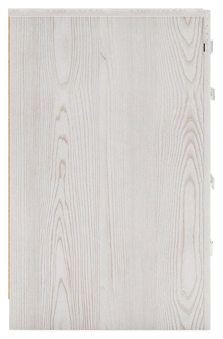 Altyra White Nightstand - Ella Furniture