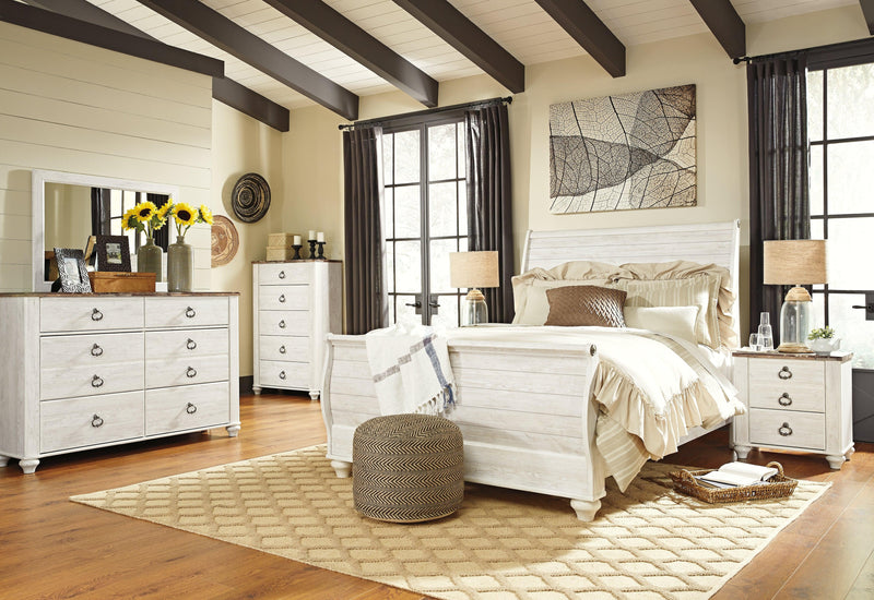 Willowton Two-tone Chest Of Drawers - Ella Furniture