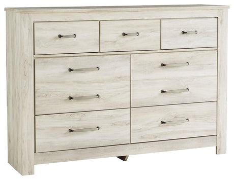 Bellaby 7-Drawer Dresser staged in bedroom setting