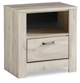 Bellaby Whitewash Nightstand - Ella Furniture