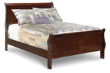 Alisdair Dark Brown Full Sleigh Bed - Ella Furniture