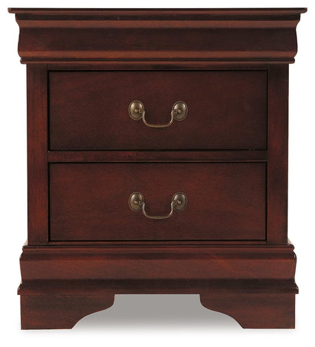 Alisdair Dark Brown Nightstand - Ella Furniture
