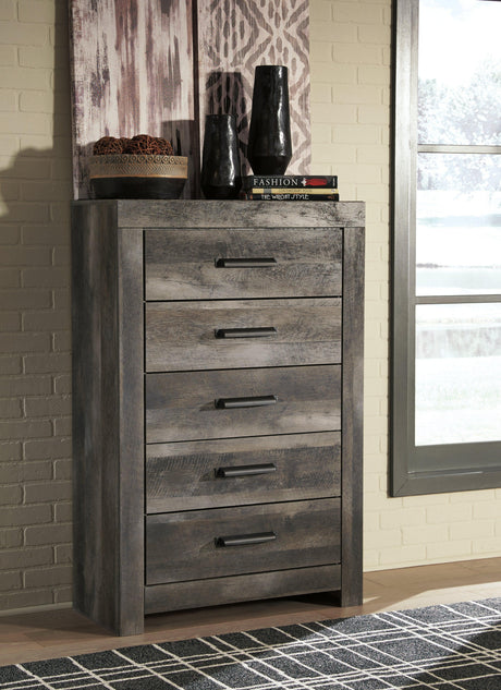 Wynnlow Gray Chest Of Drawers - Ella Furniture