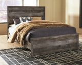 Wynnlow Gray Queen Panel Bed - Ella Furniture