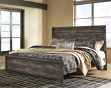 Wynnlow Gray King Panel Bed - Ella Furniture