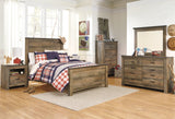 Trinell Brown Full Panel Bed - Ella Furniture