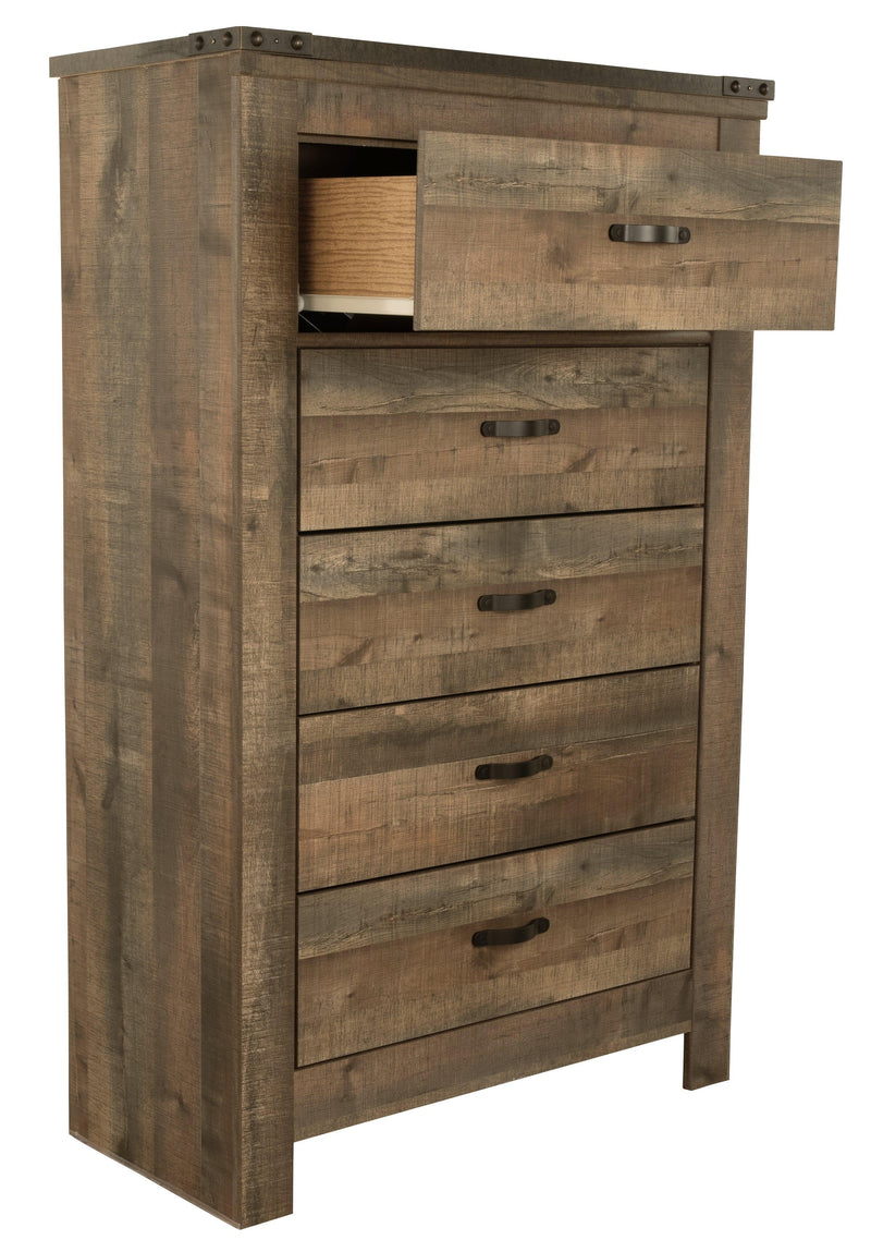 Trinell Brown Chest Of Drawers - Ella Furniture