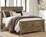 Trinell Brown Queen Panel Bed - Ella Furniture