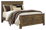 Trinell Brown Queen Panel Bed - Ella Furniture