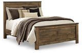 Trinell Brown Queen Panel Bed - Ella Furniture