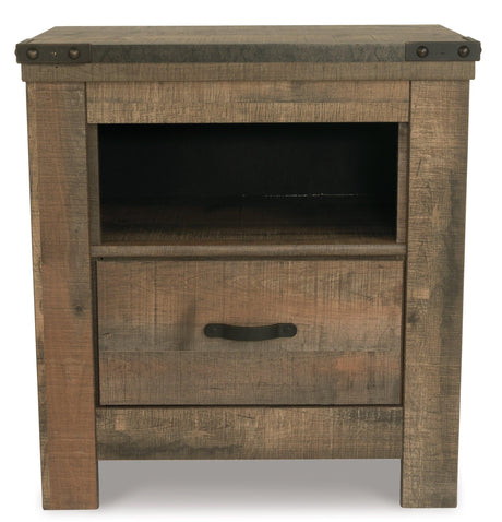 Trinell Brown Nightstand - Ella Furniture