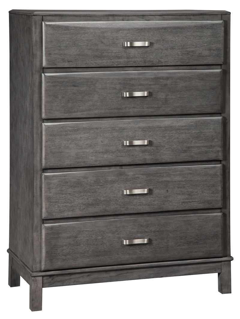 Caitbrook Gray Chest Of Drawers - Ella Furniture
