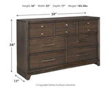 Brueban Brown Dresser - Ella Furniture