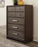 Brueban Brown Chest Of Drawers - Ella Furniture