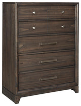 Brueban Brown Chest Of Drawers - Ella Furniture